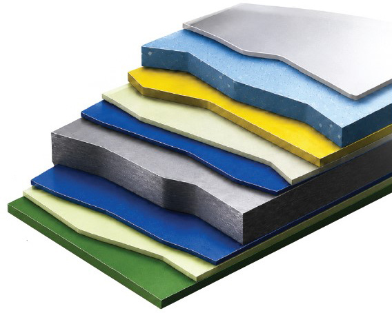 Anti-Bacterial Metal Ceiling System and material composition
